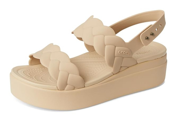 Crocs Brooklyn Woven Low Wedge Sandals Crocs Brooklyn Woven Low Wedge Sandals
