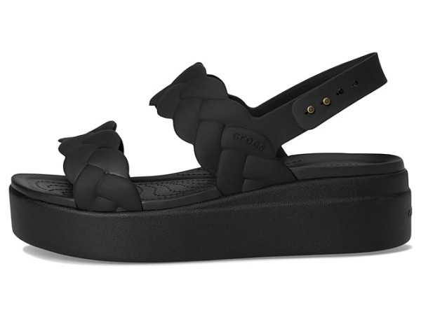 Crocs Brooklyn Woven Low Wedge Sandals Crocs Brooklyn Woven Low Wedge Sandals