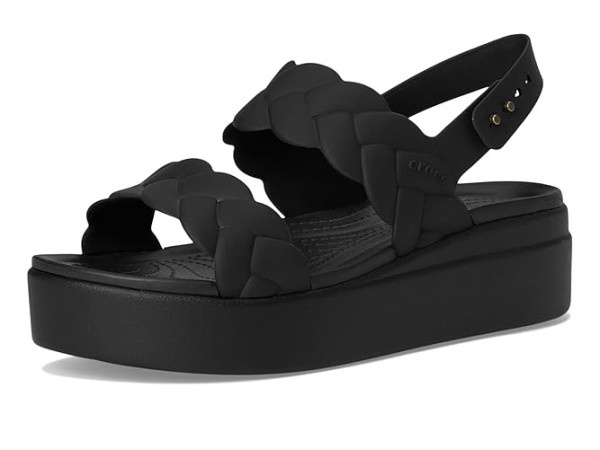 Crocs Brooklyn Woven Low Wedge Sandals Crocs Brooklyn Woven Low Wedge Sandals
