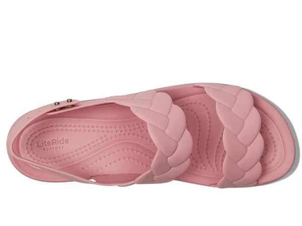 Crocs Brooklyn Woven Low Wedge Sandals
