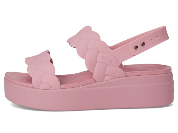 Crocs Brooklyn Woven Low Wedge Sandals