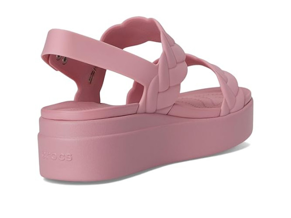 Crocs Brooklyn Woven Low Wedge Sandals