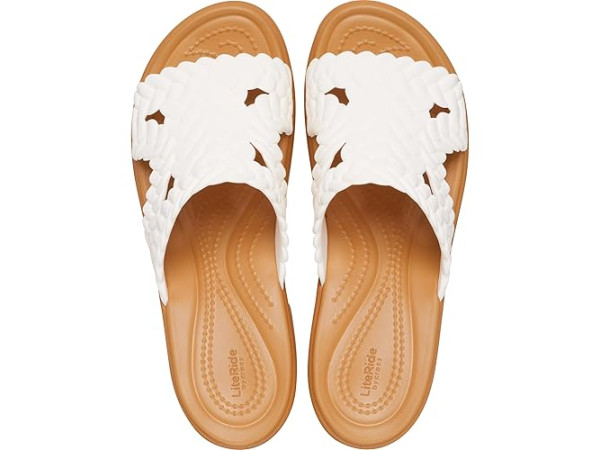 Crocs Brooklyn Woven Slide Heels