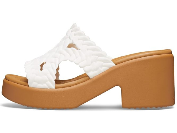 Crocs Brooklyn Woven Slide Heels