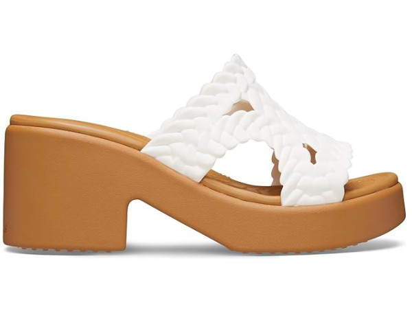 Crocs Brooklyn Woven Slide Heels