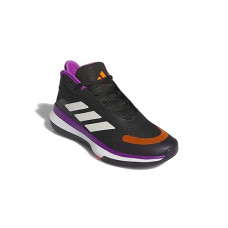 Black/Purple Burst/Aurora Black adidas Bounce Legends Low Trainers