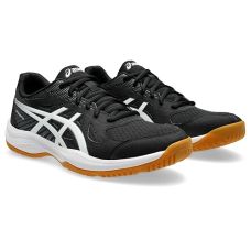 Black/White ASICS Upcourt 6 Volleyball Shoe