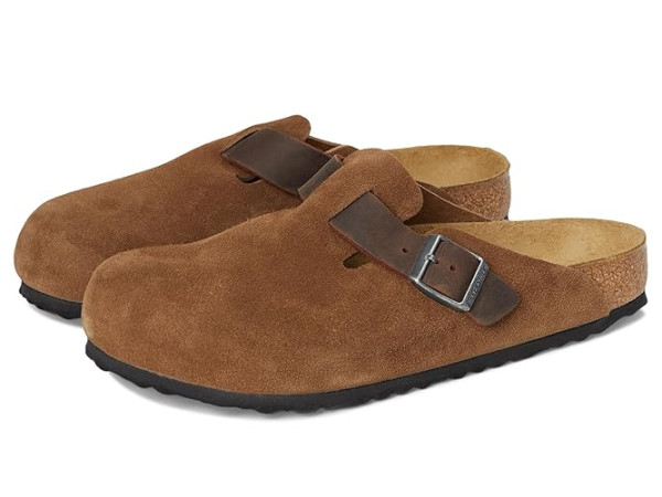 Birkenstock Boston Clog - Suede/Oiled Leather