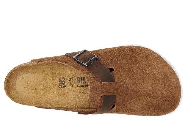 Birkenstock Boston Clog - Suede/Oiled Leather Birkenstock Boston Clog - Suede/Oiled Leather