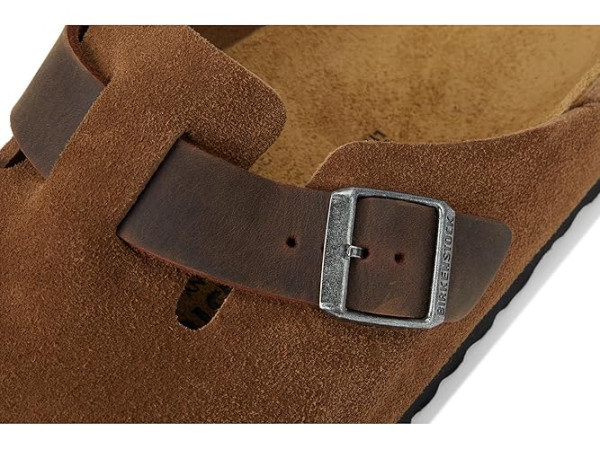 Birkenstock Boston Clog - Suede/Oiled Leather Birkenstock Boston Clog - Suede/Oiled Leather