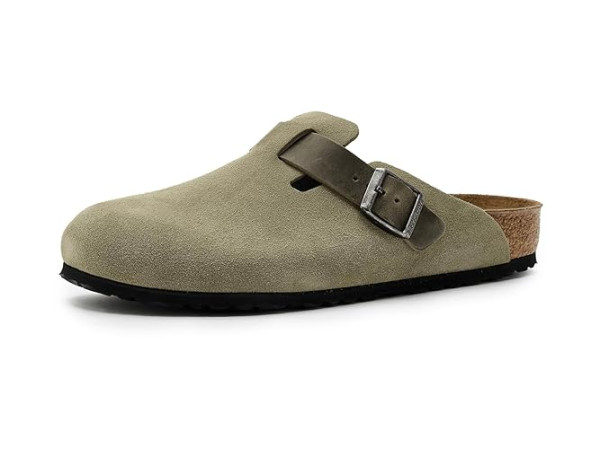 Birkenstock Boston Clog - Suede/Oiled Leather