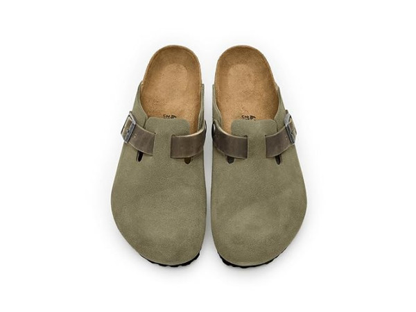 Birkenstock Boston Clog - Suede/Oiled Leather