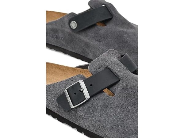 Birkenstock Boston Clog - Suede/Oiled Leather Birkenstock Boston Clog - Suede/Oiled Leather
