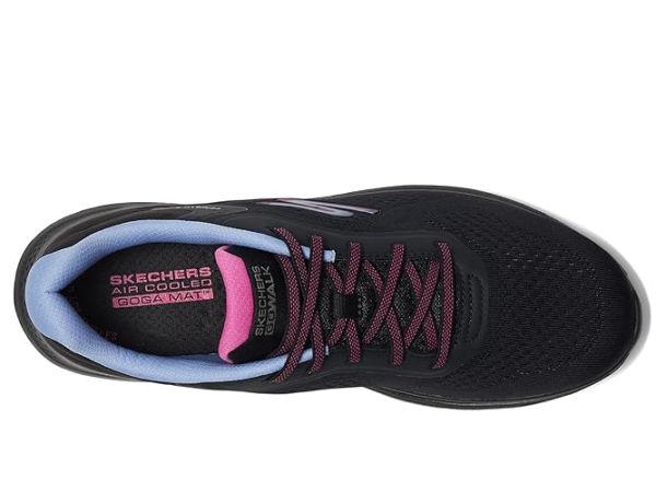 SKECHERS Performance Go Walk 7 - Cosmic Waves Athletic Walking Sneaker SKECHERS Performance Go Walk 7 - Cosmic Waves Athletic Walking Sneaker