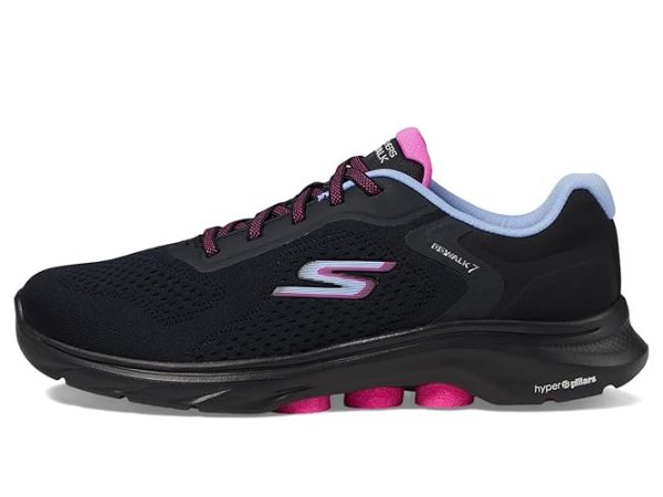 SKECHERS Performance Go Walk 7 - Cosmic Waves Athletic Walking Sneaker SKECHERS Performance Go Walk 7 - Cosmic Waves Athletic Walking Sneaker