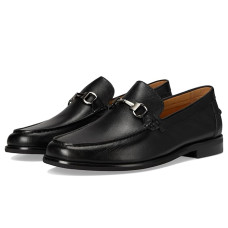 Black Leather Steve Madden Alfio