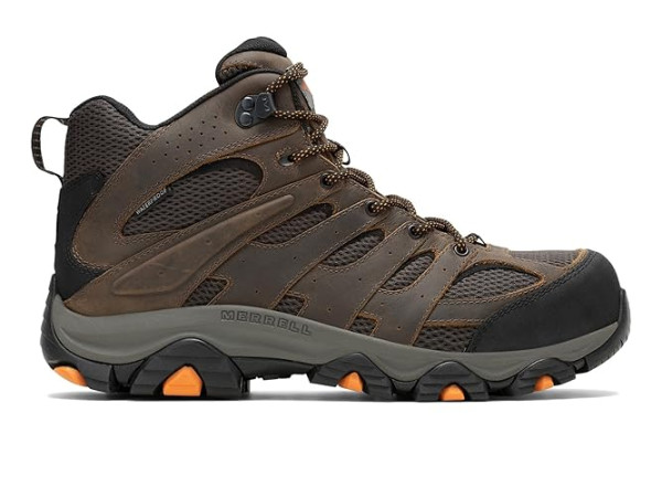 Merrell Work Moab Vertex 2 Mid Waterproof Carbon Fiber