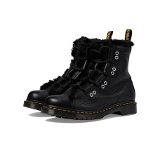 Dr. Martens 1460 Lace To Toe Fur Lined Boots