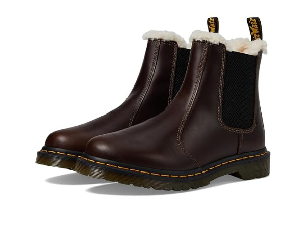 Dr. Martens 2976 Leonore Faux Fur Lined Chelsea Boots