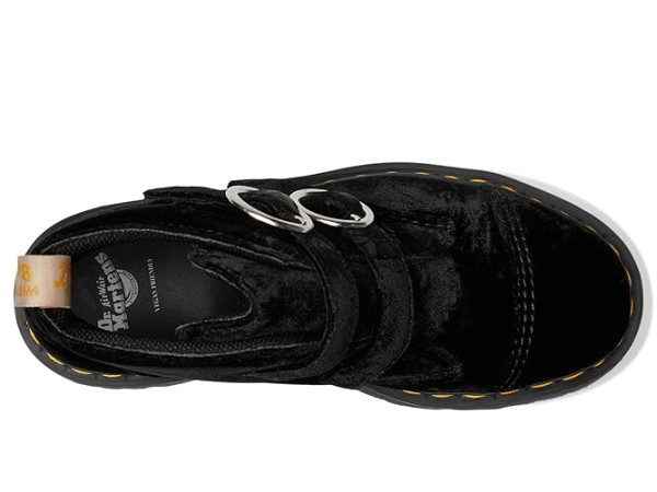 Dr. Martens Vegan Devon Velvet Platform Boots