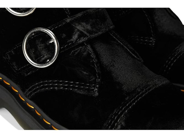 Dr. Martens Vegan Devon Velvet Platform Boots
