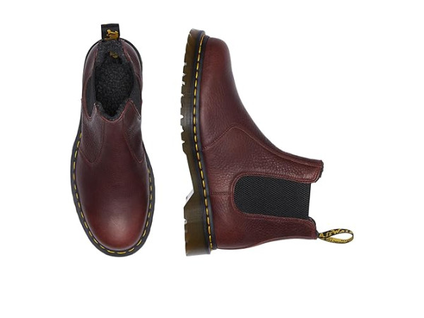 Dr. Martens 2976 Warmwair Grizzly Leather Chelsea Boots
