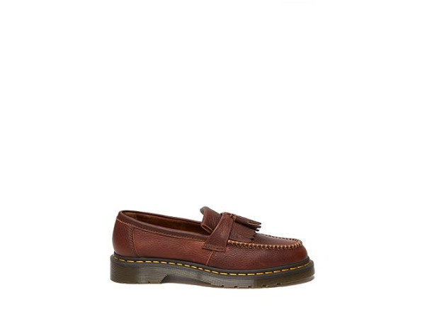 Dr. Martens Adrian Yellow Stitch Leather Loafers Dr. Martens Adrian Yellow Stitch Leather Loafers