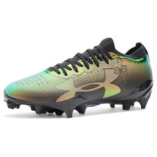 Black/Black/Black 1 Under Armour Blur Pro Football Cleats
