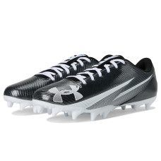 Black/Anthracite/Anthracite Under Armour Blur Select Football Cleats