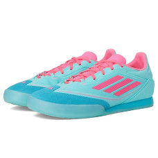 Flash Aqua/Lucid Pink/Lucid Cyan adidas F50 Freestyle Messi Indoor Soccer Cleats
