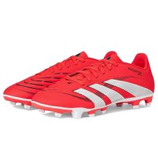 Lucid Red/White/Black adidas Predator Club Firm Ground/Multi Ground Soccer Cleats