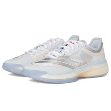 Halo Blue/Silver Metallic/Powder Coral adidas adiZero Select 3.0 Basketball Shoes