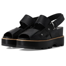 Black/Black SOREL Joanie™ Iv Sandals Wedge