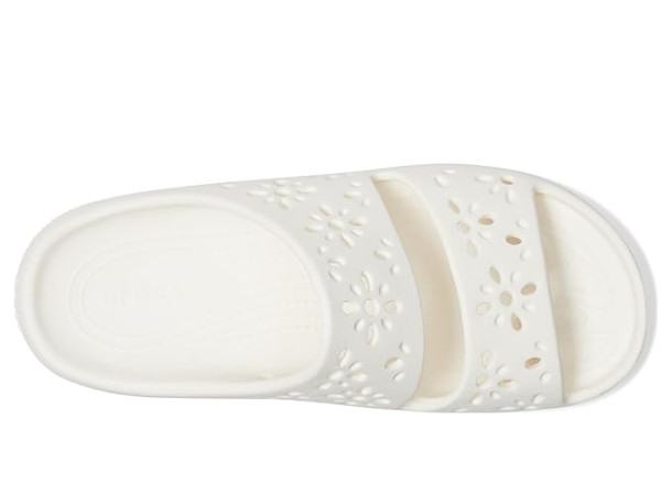 Crocs Classic Sandals 2.0 with Floral Cutout Design