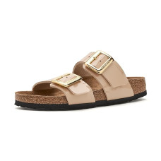 Sand Birkenstock Sydney Luxe Buckle - Patent