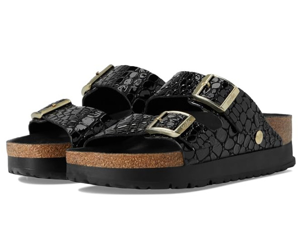 Birkenstock Papillio by Birkenstock Arizona Platform - Embossed Birkenstock Papillio by Birkenstock Arizona Platform - Embossed