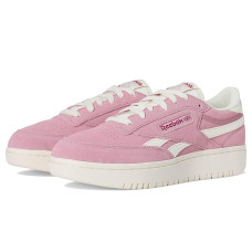 Dusty Rose/Chalk/Chalk Reebok Lifestyle Club C Double Revenge