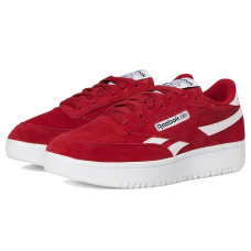 Flashred/Black/Footwear White Reebok Lifestyle Club C Double Revenge