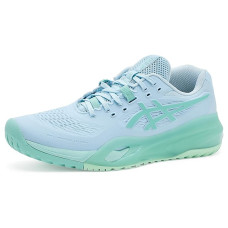Light Blue/Oasis Green ASICS Gel-Resolution X