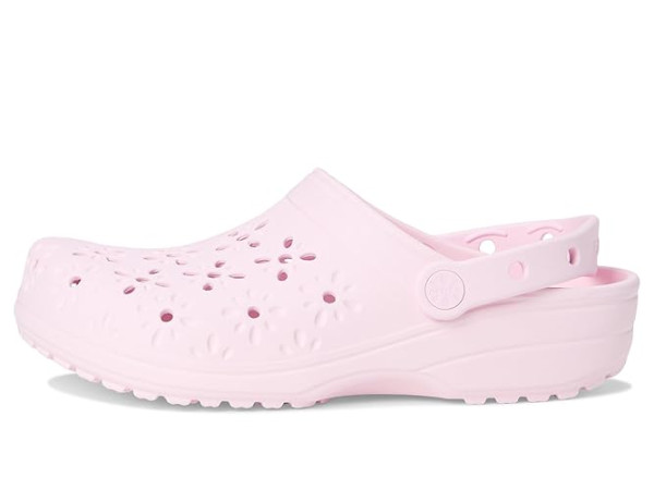 Crocs Classic Clogs with Floral Cut Out Design Crocs Classic Clogs with Floral Cut Out Design