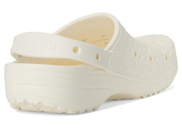 Crocs Classic Clogs with Floral Cut Out Design Crocs Classic Clogs with Floral Cut Out Design