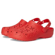 Crocs Classic Clogs with Floral Cut Out Design Crocs Classic Clogs with Floral Cut Out Design