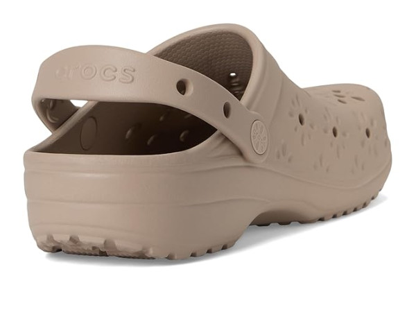 Crocs Classic Clogs with Floral Cut Out Design Crocs Classic Clogs with Floral Cut Out Design