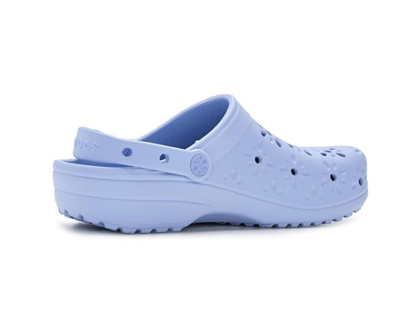 Crocs Classic Clogs with Floral Cut Out Design Crocs Classic Clogs with Floral Cut Out Design