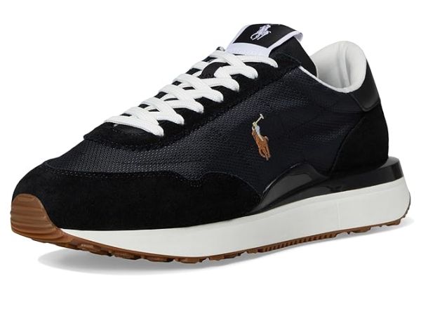 Polo Ralph Lauren Train 89 Suede-Paneled Sneakers