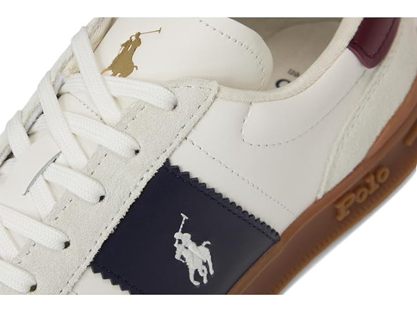 Polo Ralph Lauren Heritage Aera Leather-Suede Sneakers Polo Ralph Lauren Heritage Aera Leather-Suede Sneakers