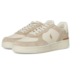Polo Ralph Lauren Masters Court Leather-Suede Sneakers