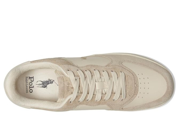 Polo Ralph Lauren Masters Court Leather-Suede Sneakers
