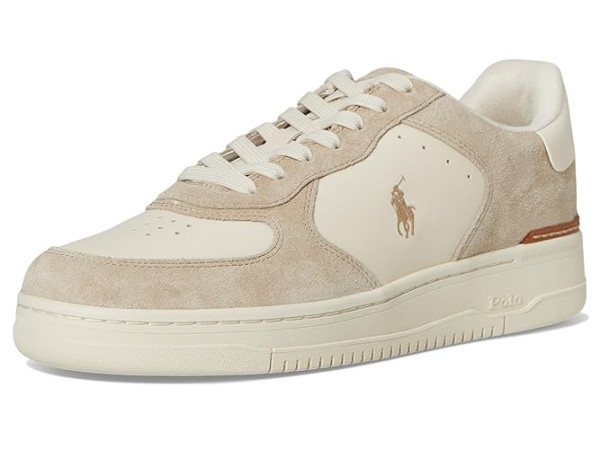 Polo Ralph Lauren Masters Court Leather-Suede Sneakers