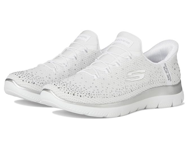 SKECHERS Summits Brilliant Shine Hands Free Slip-INS